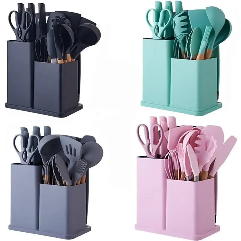 Kit Luxo 19 Peças para Sua Cozinha Organizada e Sofisticada